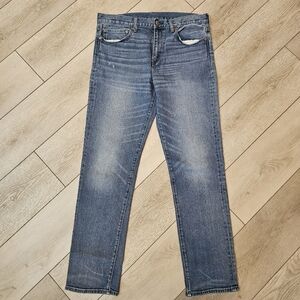 JCrew 770 Straight Leg Light Wash Mens 34×32